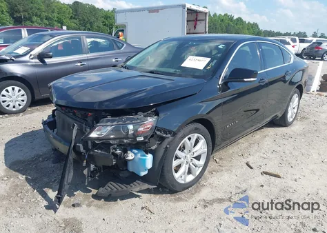 2018 Chevrolet Impala 1Lt из США, поврежденный, VIN 2G1105S32J9109584